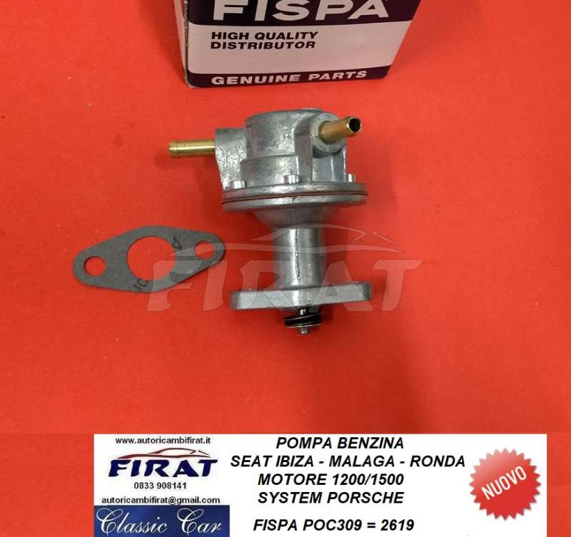 POMPA BENZINA SEAT IBIZA-MALAGA-RONDA SYSTEM PORSCHE (POC309)